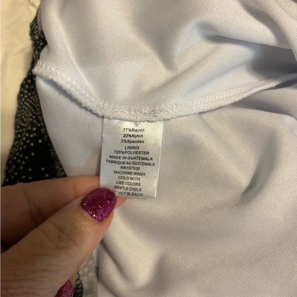 Bella Rose XL skort, plus size - Picture 5 of 7